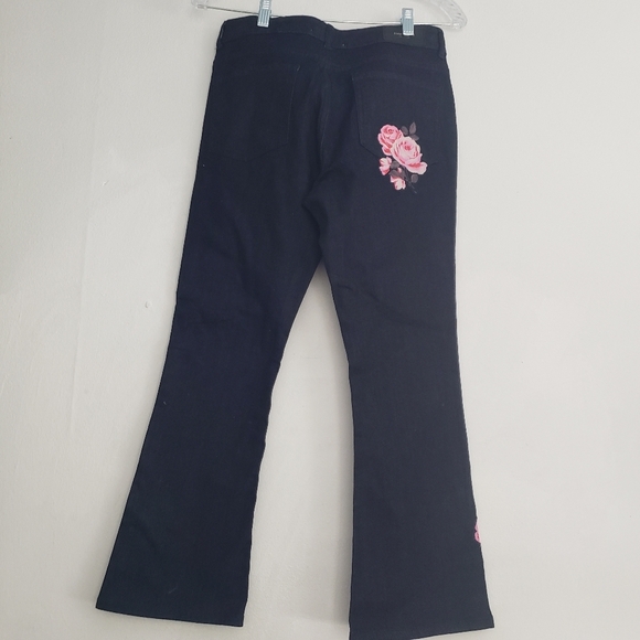Kate Spade Rose Kick Flare Jean - Picture 3 of 10